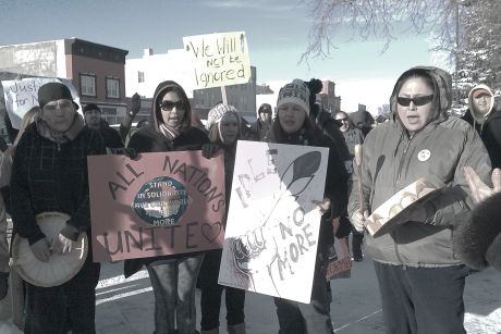 Issue Lethbridge Idle No More protest