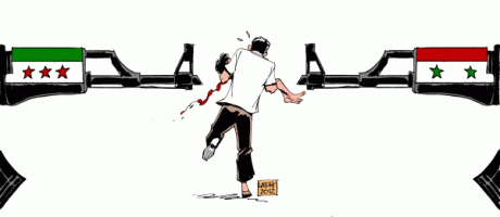 Issue Syrian revolution continues to face external and internal threats