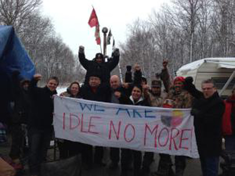 Issue Solidarity with Aamjiwnaang and Ron Plain