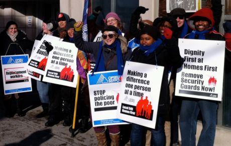 Issue Rank-and-file solidarity wins strike at Homes First