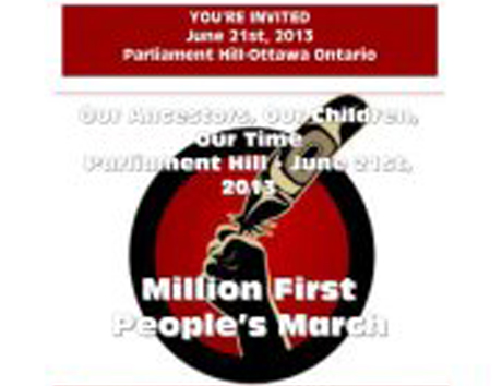 Issue Idle No More calls for June 21 Million First People’s March  