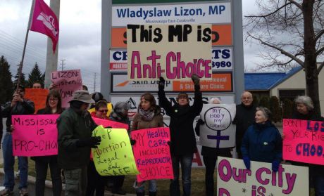 Issue Mississauga rallies for choice
