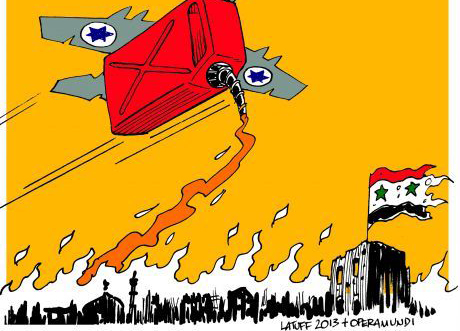 Issue Syria: Israeli attacks create confusion