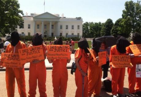 Issue Hunger strike challenges Guantanamo prison