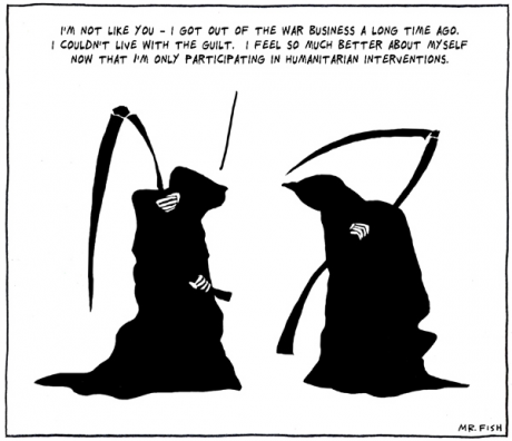 Issue Iraq provides tragic lessons for Syria about “humanitarian intervention” 