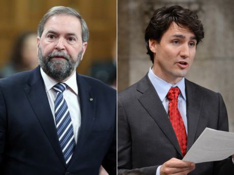 Issue Mulcair, Trudeau and the fight against Harper