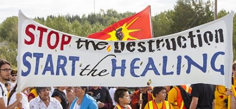 Issue Walking to heal the fossil fuel sickness  