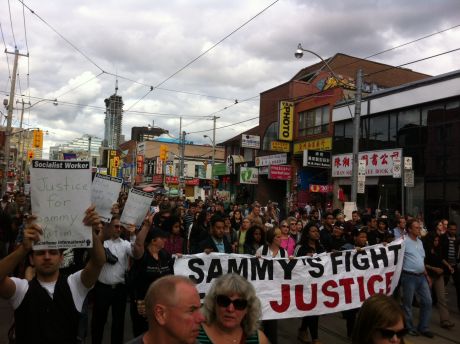 Issue Justice for Sammy, jail the police